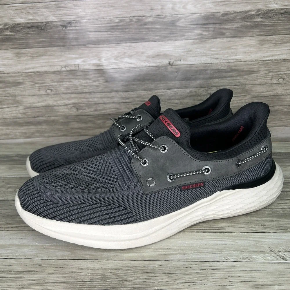 Skechers Hands Free Slip-Ins Relaxed Fit Lawson Parasail Sneakers Mens 13
